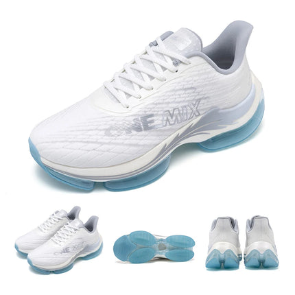 Scarpe da corsa con cuscino d'aria ONEMIX per donna, scarpe da ginnastica estive leggere con superficie in rete traspirante, scarpe sportive per fitness all'aperto