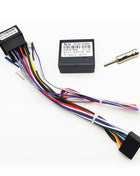 ISO CAN Bus wiring, VAN protocol with SWC retention, 16-pin Android Plug&Play cable adapter, for Peugeot 206 307 Citroen Xsara