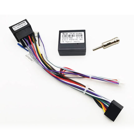 Cablaggio ISO CAN Bus, protocollo VAN con ritenzione SWC, adattatore cavo Android Plug&Play da 16 pin, per Peugeot 206 307 Citroen Xsara