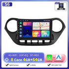 Camecho 6+128G Car Radio Wireless CarPlay Android Auto For Hyundai I10 2014-2017 Car Intelligent Systems GPS Stereo 4G WiFi RDS