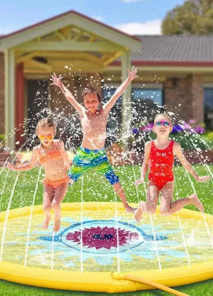 Tappetino per giochi estivi per bambini Tappetino per acqua spray Giocattoli gonfiabili per cartoni animati giganti Giardino da spiaggia Gioco all'aperto Tappetino per piscina per prato Giocattoli per ragazzi e ragazze