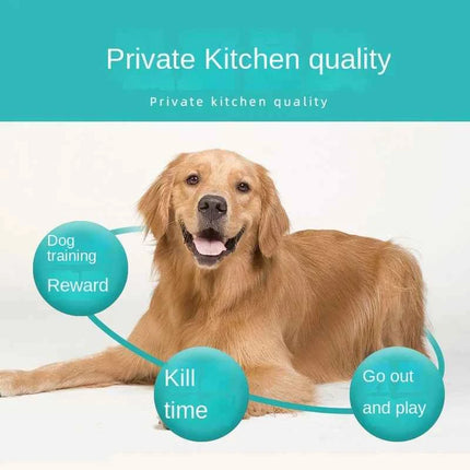 Pet snacks dog food beef grains 430g dog training snacks dog beef grains teddy snacks chicken grains