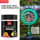 SUNSUN Premium Tropical Fish Flake Food for Angelfish, Guppies, Tetras & All Community Fish, Color Enhancing&Complete Nutrition