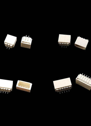 60set connettore JST SH1.0 passo 1.0mm 2P 3P 4P 5pin SMD spina maschio orizzontale alloggiamento presa femmina + terminali