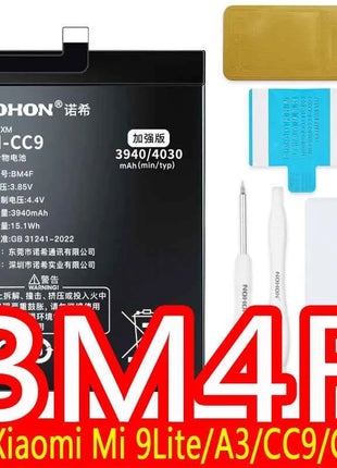 NOHON BM53 BM3L BM4E BM47 Battery For Xiaomi Mi 10T Pro Lite 9T 11T 8 9 10 10S 11 12 12X Max3 Mix 4 2 2S POCO F1 F2 Pro F3 M3 A3