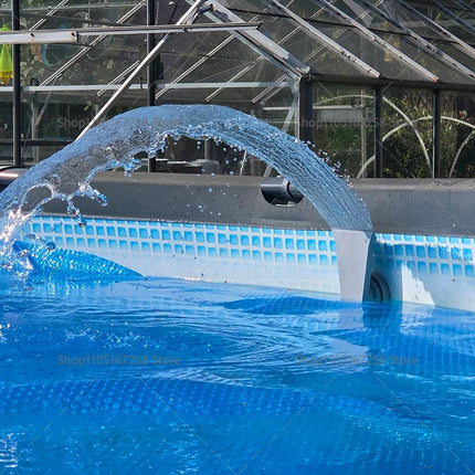 Fontana per Piscina, Ugello a Installazione Diretta Compatibile con Piscine Bestway/Intex, Accessori Estivi per Piscine all'Aperto