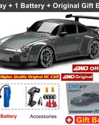 New 4WD Remote Control Drift Car Full Size 1:24 Mini Remote Control Racing Car Model 2.4G Radio High Speed RC Car Boy Toy Gift