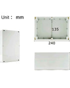 Project Junction Box for Electrical Cable Outdoor DIY Sealed IP67 Enclosure Wire Box 115x90x55mm Waterproof Electronic Cases