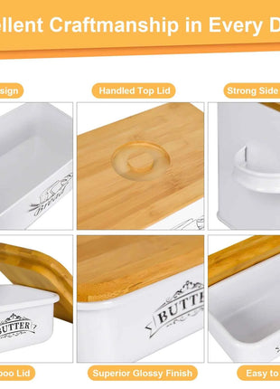 Stainless Steel Bread Box Bread Storage Bin Food Airtight Sealed Canister Coffee Flour Sugar Tea Container Kitchen Storage Box