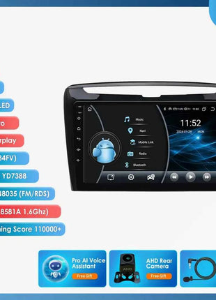 Qualcomm 8-Core 360° Panoramic Camera Wireless CarPlay Android Auto Car Radio for Lancia Ypsilon 2012 - 2020 Multimedia GPS 4G