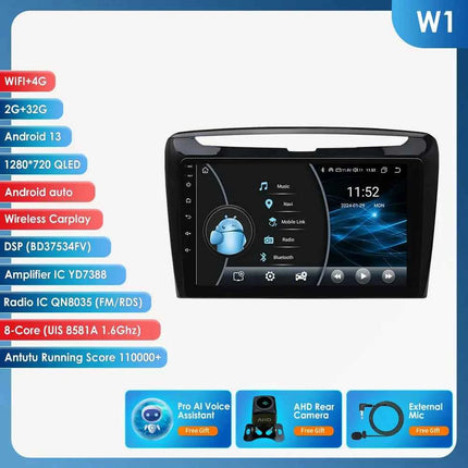 Qualcomm 8-Core 360° Panoramic Camera Wireless CarPlay Android Auto Car Radio for Lancia Ypsilon 2012 - 2020 Multimedia GPS 4G