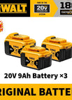 DW 20V9Ah x3