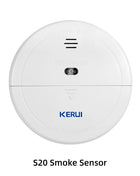 KERUI W184 4G WiFi GSM Alarm System Wireless Unit Home Tuya Smart APP Control Anti-Theft Motion Sensor Alexa Support Motion Sensor