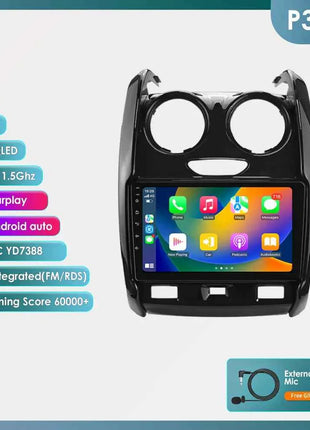 Android Car Radio Player audio for Renault Duster 2015 - 2020 wireless Carplay Android Auto 2din GPS Intelligent Multimedia DSP