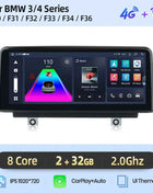 Junsun 1920*720 Wireless Carplay Android Auto Multimedia Car Radio For BMW 1 2 3 4 Series F20 F21 F22 F30 F31 F32 F33 F34 F36