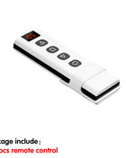 Interruttore per tende Wifi Rf Tuya Smart Life Modulo per tapparella 433 mhz 5-IN-1 Telecomando, per tende per porte e finestre del garage Alexa