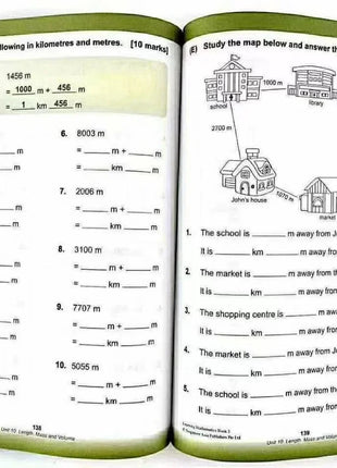 6 libri/set SAP Learning Mathematics Book Grado 1-6 I bambini imparano libri di matematica Singapore Libro di testo di matematica della scuola primaria