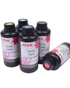 CMYKW 5*500ML UV Ink for R1390 L800 XP600 TX800 Printhead for UV A3 A4 A5 6090 Flatbed Inkjet Printer US Stock