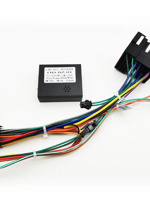 Adattatore cablaggio con decodificatore bus CAN, cavo da 16 pin a ISO, per Mercedes Classe B W245 W246, Viano, Vito W639, Classe R W251