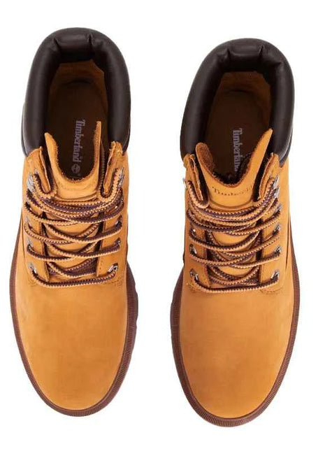 Timberland Women's Boots, Yellow Boots, Outdoor Hiking Shoes, High-Top Waterproof Sneakers, Hiking Shoes A5N9S231