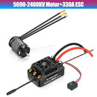 HOBBYWING EzRun ESC Motor Combo Brushless Sensorless 330A ESC 6V/7.4V/8.4V IP67 5690 56118 Brushless Motor For 1/8 1/7 RC Cars