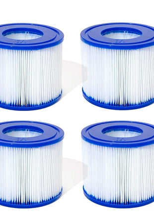 Sostituzione cartuccia filtro piscina 1/2/4 pezzi per filtro Bestway Flowclear formato VI SI Lay-Z-Spa - Miami Vegas Palm Spring