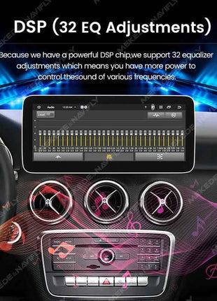 8 Core Android 14 Auto Radio Wireless CarPlay For Mercedes-Benz A-Class W176 GLA X156 CLA C117 DSP GPS 4G WIFI Multimedia Player