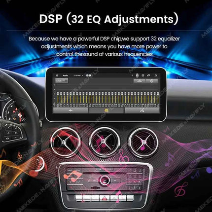 8 Core Android 14 Auto Radio Wireless CarPlay For Mercedes-Benz A-Class W176 GLA X156 CLA C117 DSP GPS 4G WIFI Multimedia Player