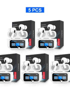 Original Thinkplus Wireless Bluetooth Earphones ANC Noise Reduction Earbuds HD Mic Call Gamer Headsets LED Touch Screen Control