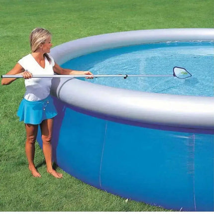 58234 Bestway AquaClean Kit pulizia piscina Set pulito con adattatore multiplo e asta regolabile da 2,79 m per tutte le piscine e filtri Bestway