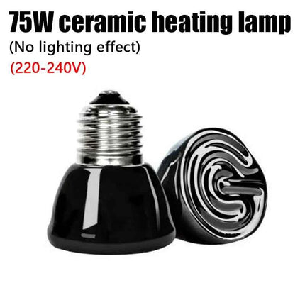 Reptile heating lamp holder UVA UVB Light Rotatable Basking Spot Light Simulated Sunlight For Turtle Lizard Dimmable 220-240V
