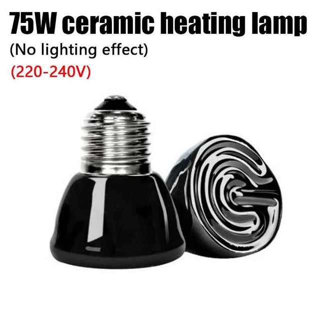 Reptile heating lamp holder UVA UVB Light Rotatable Basking Spot Light Simulated Sunlight For Turtle Lizard Dimmable 220-240V