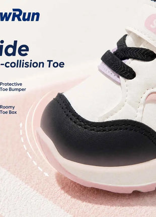 Scarpe sportive in pelle PU per bambini, patchwork, moda, sneakers per bambini, calzature da corsa impermeabili per ragazzi e ragazze