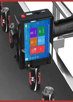 WILLITA S10 25.4mm Portable Handheld Inkjet Printer Print Gun Expire Date Serial Number Logo Coding Machine Business Printer