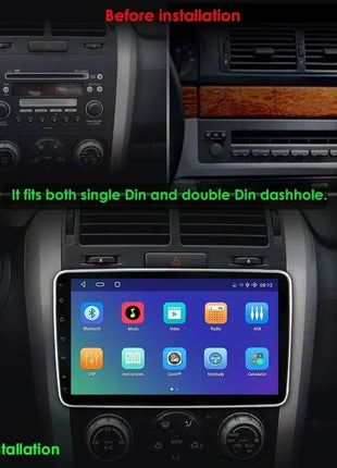 8+128G 10.1'' 360 Rotatable 1 Din AutoRadio GPS for Universal Car Multimedia Player Stereo 1DIN Video Autoradio Carplay HeadUnit
