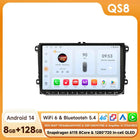 Hizpo 9inch CarPlay Android Auto Car Radio for VW Volkswagen Golf Passat B6 B7 Skoda Seat Octavia Polo Tiguan RDS DSP GPS BT 4G