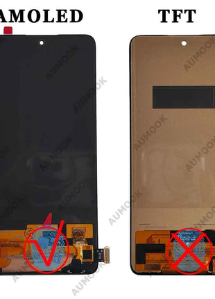 Display AMOLED per Xiaomi Redmi Note 14 4G LCD 24117RN76G 24117RN76O, Schermo Touch per Redmi Note 14 5G 24094RAD4G LCD con Cornice
