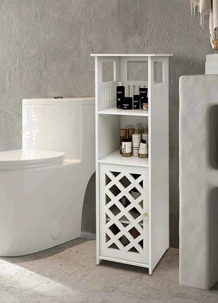 Waterproof Bathroom Cabinets, Bathroom Storage Units With Open Storage Shelf, Corner Organizer For Bedroom, Kitchen, Hallway