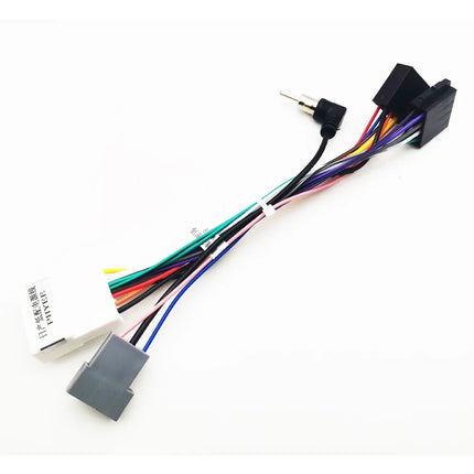 Cablaggio autoradio 20P unità principale connettore ISO antenna spina cavo adattatore per Nissan Qashqai J10 Versa Cube Sentra X-trail