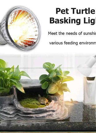 1-20PCS 25/50/75W UVA+UVB Reptile Lamp Bulb Turtle Basking Heating Light UV Light Bulbs Full Spectrum Sunlamp for Amphibians