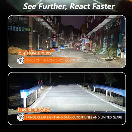 OSRAM LED H4 H7 H11 CF2.0 Plus Car Headlight HB3 HB4 80W Power 12/24V High Low Beam 6000K Bright White Upgarde Lamps Fog Light