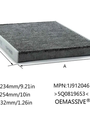 Filtro aria aria condizionata per cabina polline auto per VW Passat B8 3G2, CB2, 3G5, CB5 Berlina Estate 1.4/1.5/1.8 /2.0 TSI 1.6/2.0 TDI 2015 - 2020