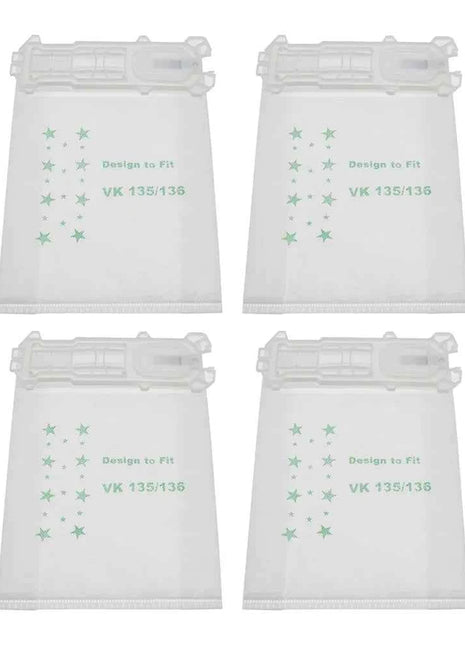 Dust bags + Freshener Vacuum Cleaner Accessories Dust Bag for Vorwerk VK135 VK136 FP135 FP136 Kobold135 Kobold136 VK369