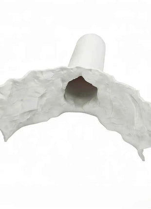 Reptile Aquatic Dual-Use Cave Tunnel Hideout Non-Toxic Decor for Gecko Crab Fish Shrimp Aquarium Terrarium Land Water Landscape