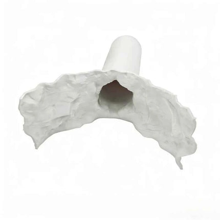 Reptile Aquatic Dual-Use Cave Tunnel Hideout Non-Toxic Decor for Gecko Crab Fish Shrimp Aquarium Terrarium Land Water Landscape