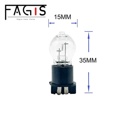 Fagis 2 Pcs PW24W 12V 24W Warm White Car Lamps Fog Lights Driving Running Lights Halogen Bulbs Auto Turn Signal Light Tail Lamp