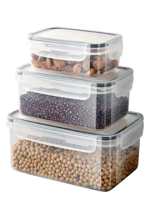Kitchen Food Contianers Set, Microwave Dishwasher Safe BPA FREE 10pcs 840ML Containers Set With 10stickers and Marker