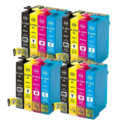 16XL Compatible Ink Cartridge T1631 for Epson WorkForce WF2010 WF2510 WF2520 WF2530 WF2540 WF2630 WF2650 WF2760 WF2750 Printer