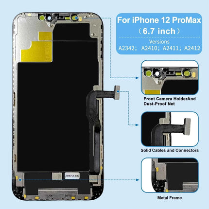 AAA NEW OLED For iPhone X XR XS Max LCD Incell For iPhone 11 12 13 Pro Max 13 Mini 14 Plus 15  Display Screen Digitizer Assembly