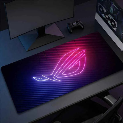 Asus Rog Mause Pad Anime Mouse Mats Gaming Computer Desk Mat Mouse Carpet Pc Accessories Gamer Mouse Pad Speed Rubber Mat
